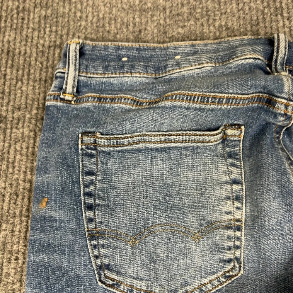 American Eagle Jeans Mens 33x30 Blue Airflex+ Stretch Medium Wash‎ Tapered Leg
